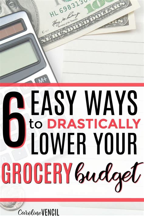 Reduce your food budget with these tips .